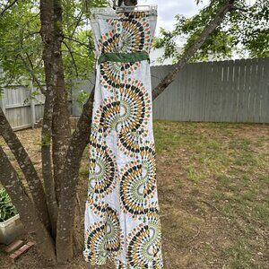 DEPT Women’s Linen Maxi Dress‎ Small bohemian
